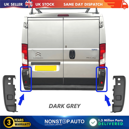 Rear bumper corner - rear,