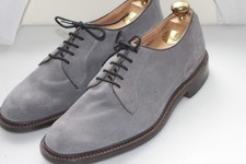 Trickers Robert Derby Suede Shoes 8