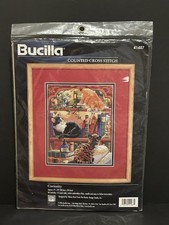 Bucilla Vintage Cat Design