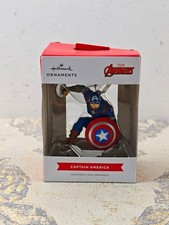 Hallmark Captain America Ornament, MARVEL Avengers Tree Decoration, Disney Hangi