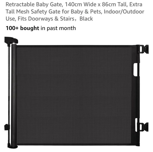 Retractable baby gate - baby,