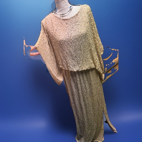 Patra gold sequin beaded - patra,