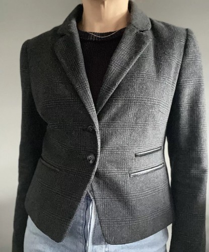 New look charcoal grey checked - look,