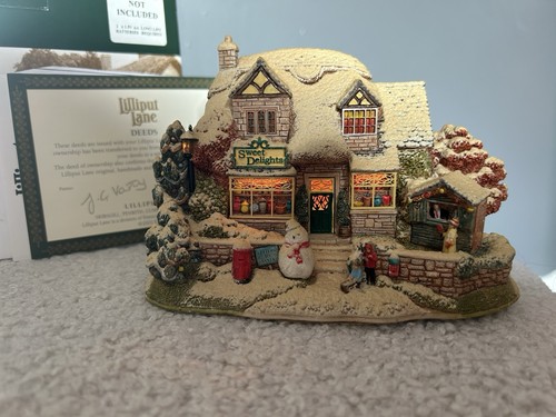 Lilliput lane christmas - lilliput, lights
