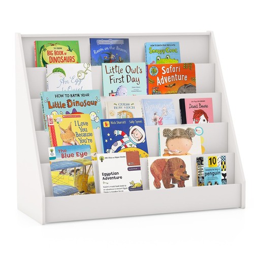 Costway kids bookshelf tier - costway, 5-tier