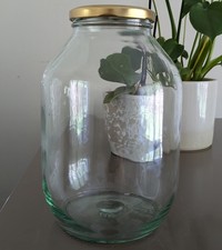Large Half Gallon Glass Pickle