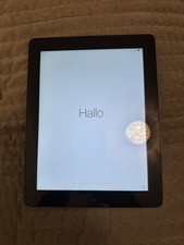 Apple iPad 4th Gen (A1458) 9.7" 16GB - Black, WiFi B
