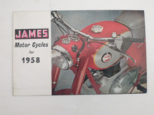 Rare Vintage JAMES MOTORCYCLES