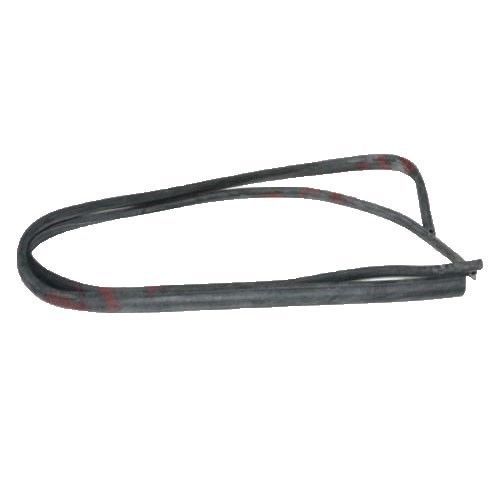 Black side panel rubber set - black,
