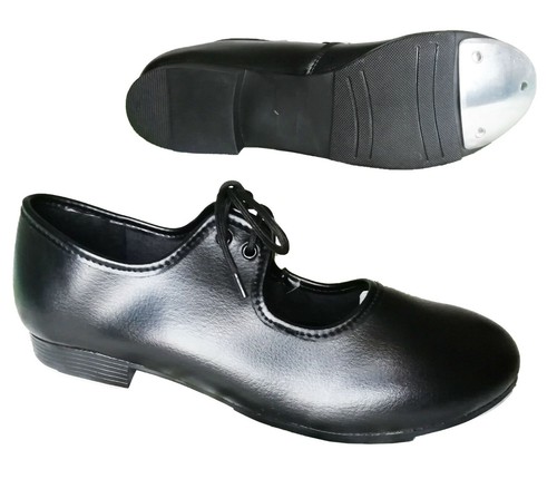 Black tap dance shoes - shoes, child