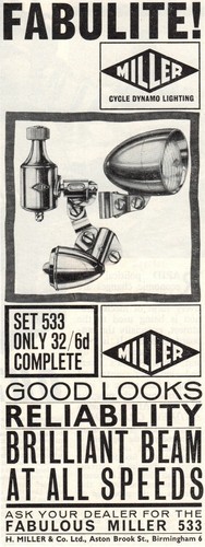 Vintage miller cycle - miller,