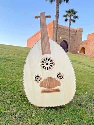 Vintage arabic oud - al, large