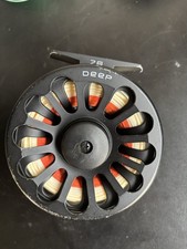 Vision Deep Fly Reel And Spare Spool With Lines Bass Pike Trout Salmon