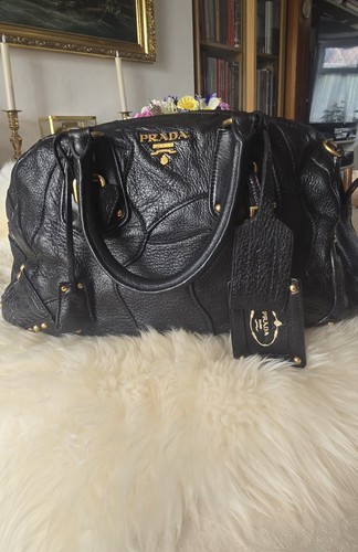 Prada bauletto tote - prada, bag