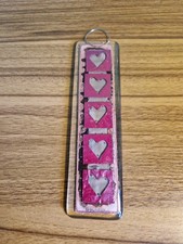 Frank Neikes Glass Hearts Wall