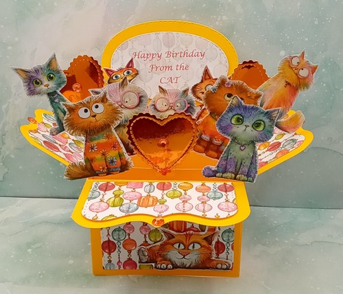 Handmade happy birthday pop - handmade, 3d