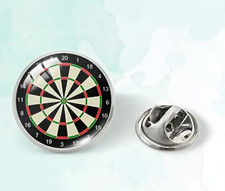 Darts / dart board pin badge