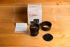Samyang 85mm T1.5 VDSLR MK2