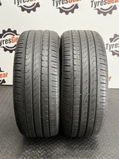 2x 225 45 R17 91W PIRELLI CINTURATO P7 K1 4-5+mm TESTED FREE FITTING 