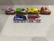 Paw Patrol True Metal Off Road Mud & Snow Die Cast Vehicles Cars Bundle Set x6