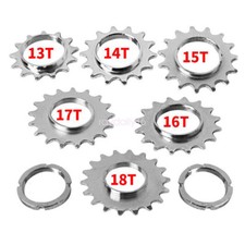 Bicycle Sprocket Fixed Gear Speed Cog Lock Ring 13T/14T/15T/16T/17T Track Bike