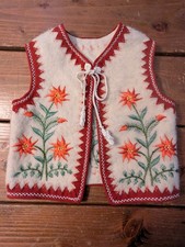 Vintage hand-embroidered