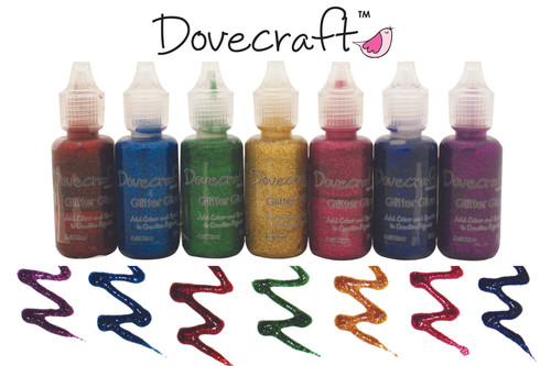 Dovecraft glitter glues - dovecraft,