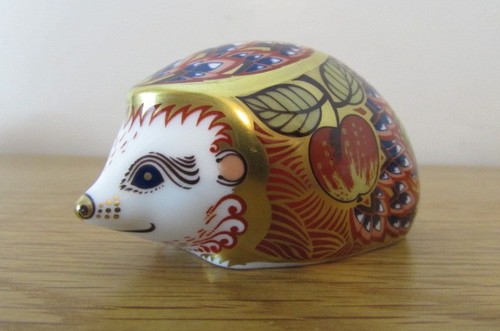 Royal crown derby paperweight - crown,