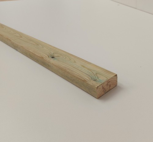 Treated timber landscape - treated,
