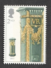 2002 2nd Green. Pillar Box. SG