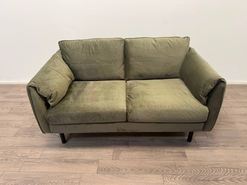 Bexley green velvet seater - velvet,