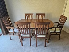 Dining Room Table And Chairs ( Morris Of Glasgow)