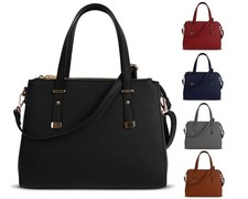 Women's Faux Leather Top