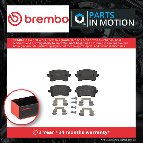 Brake pads set rear - pads, p85100