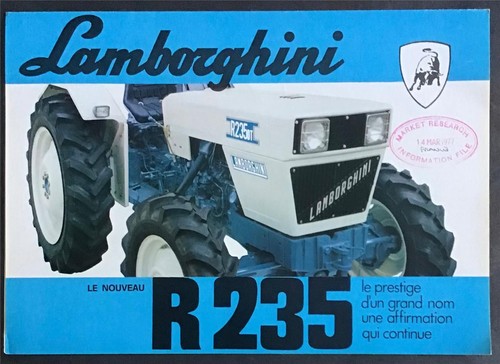 Lamborghini r235 tractor - lamborghini,