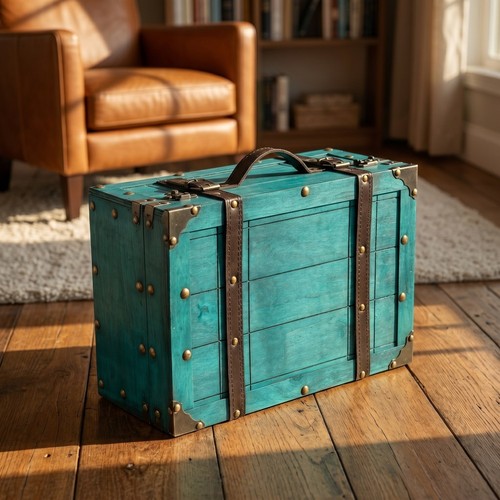 Retro wooden storage - wooden,