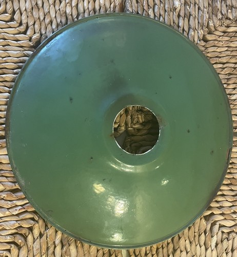 Vintage french green - vintage, enamel