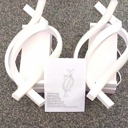 White led indoor wall - white,
