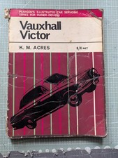 Pearson's Vauxhall Victor F, FB, & VX 4/90 (1957-1964) Servicing Manual
