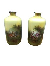 French Opaline Pair of Vase