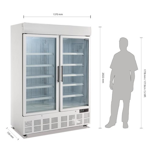 Commercial upright display - upright,