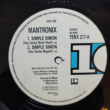 Mantronix – Simple Simon