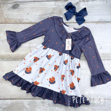 Pete & Lucy Long Sleeve Dress "In love with Lady bugs" boutique girls New