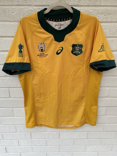 Australia rugby asics shirt - australia,