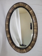 Oval Wall Mirror Framed
