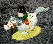 Beswick Thelwell Pony Express Dappled Grey Figurine 