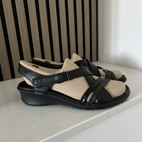 Ecco felicia black leather - felicia,