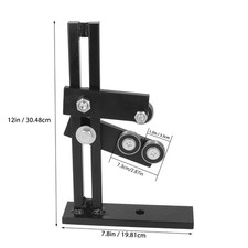 Wood Lathe Steady Rest Cast Iron Rust Resistant L Shape Lathe Rest♫
