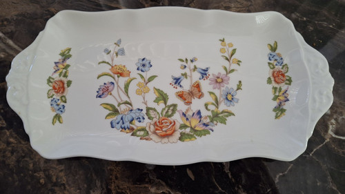 Aynsley cottage garden platter