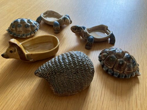Wade animal porcelain cruets